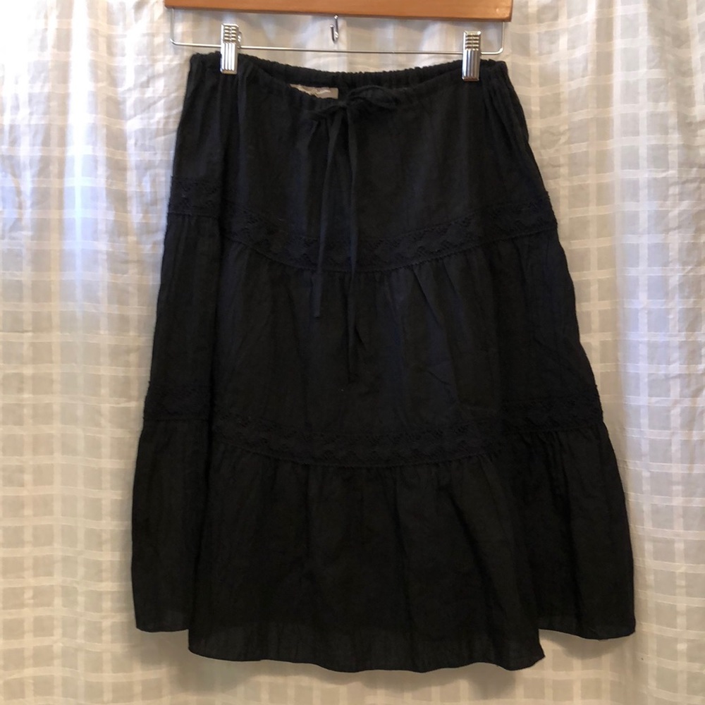 Tommy Bahama Black Swim Coverup Skirt